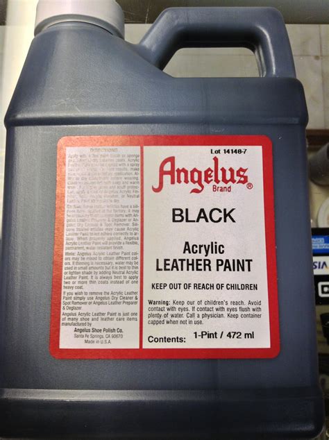 angelus paint sold in stores.